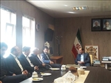دیدار با فرماندار جدید شهرستان سراب