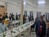 برگزاری سفره افطاری امام حسنی در دانشکده علوم پزشکی سراب