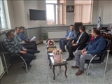 نشست هماهنگی معاون توسعه و مدیریت منابع دانشکده علوم پزشکی سراب با رییس اداره ورزش و جوانان جهت گسترش ورزش در بین کارکنان حوزه سلامت