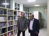 حضور نماینده مردم سراب در کتابخانه مرکزی دانشکده علوم پزشکی و تجلیل از کتابداران به مناسبت هفته کتاب