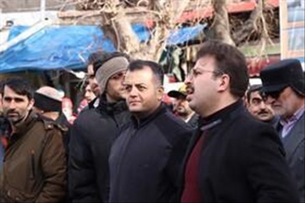 تجمع اعتراضی مردم در سراب بر علیه تخریبگران برگزار شد