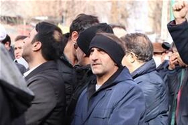 تجمع اعتراضی مردم در سراب بر علیه تخریبگران برگزار شد