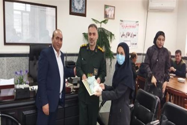 تجلیل از جانبازان و فرزندان شاهد