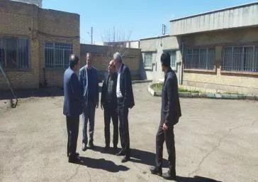 بازدید دکتر نادی از زمین در نظر گرفته شده برای احداث مرکز آموزشی و تحقیقاتی دانشکده