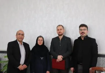 معارفه رئیس و مدیر بیمارستان امام خمینی(ره)