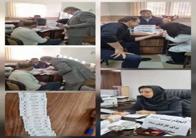 برگزاری کمپین تست داوطلبانه HIV در سراب با مشارکت گسترده کارکنان و دانشجویان